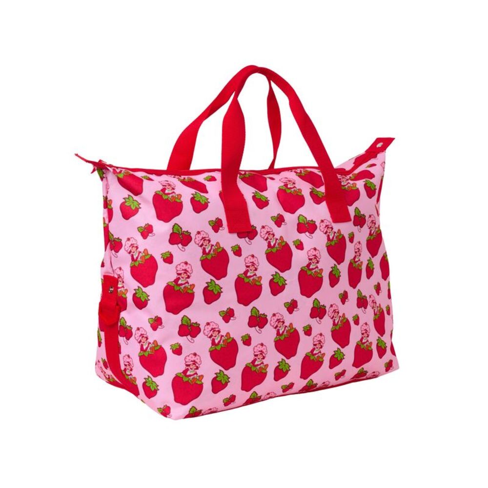 New Strawberry Shortcake Overnighter Travel Duffel Bag Carry-On Large Weekender - Picture 4 of 10